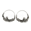 316 Surgical Stainless Steel Hoop Earrings for Women and Men EJEW-D096-22C-AS-1