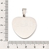 304 Stainless Steel Pendants STAS-H182-11B-P-3