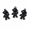 Spray Painted Alloy Pendants PALLOY-T077-164-3