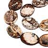 Natural Tree Bark Agate Beads Strands G-Q606-23D-3