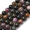 Natural Multicolor Tourmaline Beads Strands G-K402-A01-10mm-2