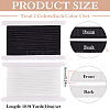 2Pcs 2 Colors Flat Nylon Elastic Cord OCOR-MA0001-19-2