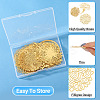 24Pcs 12 Styles Brass Filigree Big Pendants KKC-TA0001-05-4