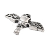 Retro 304 Stainless Steel Big Pendants STAS-I205-38AS-07-2