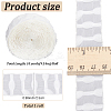 10 Yards Polyester Lace Trim Ribbon OCOR-WH20005-42D-2