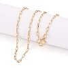 Brass Paperclip Chains MAK-S072-09A-G-1