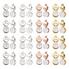 24Pcs 4 Colors Silicone Ear Nuts FIND-TA0001-52-2