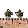 Tibetan Style Alloy Charms FIND-Q094-01AB-3