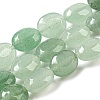Natural Green Aventurine Beads Strands G-M420-D02-01-1