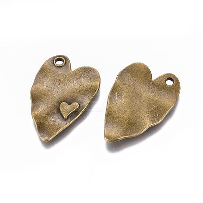Tibetan Style Alloy Pendants X-TIBEP-A20287-AB-FF-1