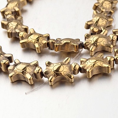 Electroplate Non-magnetic Synthetic Hematite Bead Strands G-F300-52A-03-1