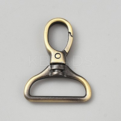 Zinc Alloy Swivel Clasps LS-FIND-WH0816-076BAB-1