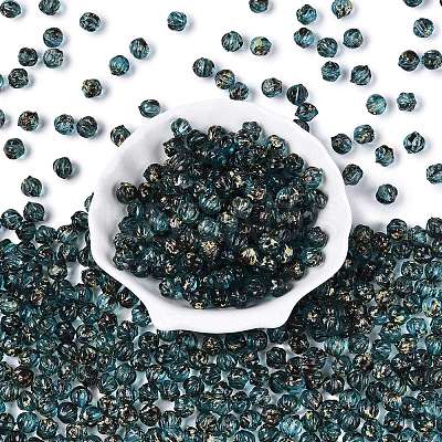 Picasso Transparent Glass Beads SEED-Q039-04G-1