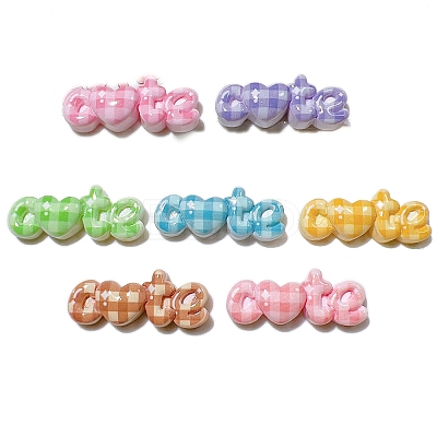 Resin Cabochones PW-WG02BA4-01-1