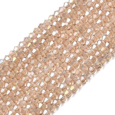 Glass Beads Strands EGLA-S056-2mm-09-1