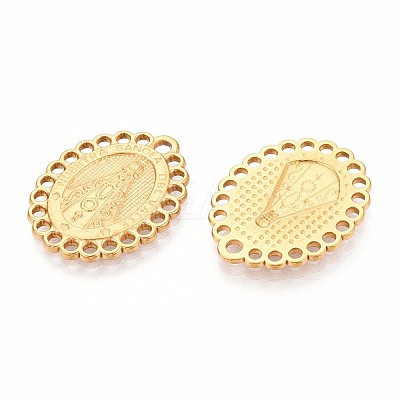 201 Stainless Steel Pendants Ion Plating(IP) STAS-N109-238G-1