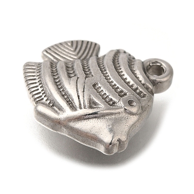 Anti-Tarnish 304 Stainless Steel Pendants STAS-M075-11P-1