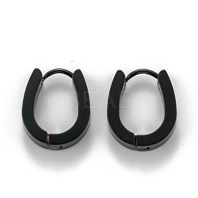304 Stainless Steel Hoop Earrings EJEW-O087-08B-EB-1