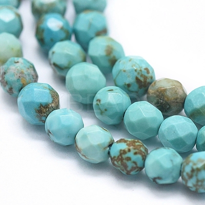 Natural Magnesite Beads Strands G-D0012-01A-1