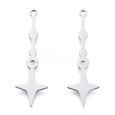 Non-Tarnish 201 Stainless Steel Pendants STAS-N090-LA951-1-1
