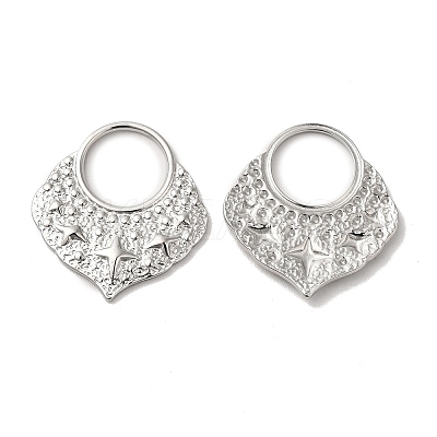 Non-Tarnish 304 Stainless Steel Pendants STAS-H212-18P-1