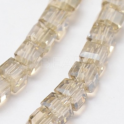 Electroplate Glass Bead Strands EGLA-J028-3x3mm-FM1-1
