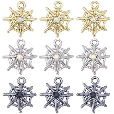 30Pcs 3 Colors Alloy Pendant FIND-SC0006-50-1
