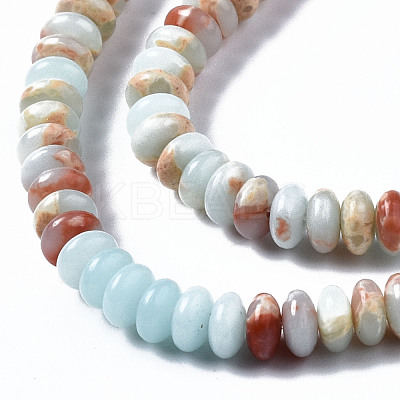Synthetic Aqua Terra Jasper Beads Strands G-S366-102A-1