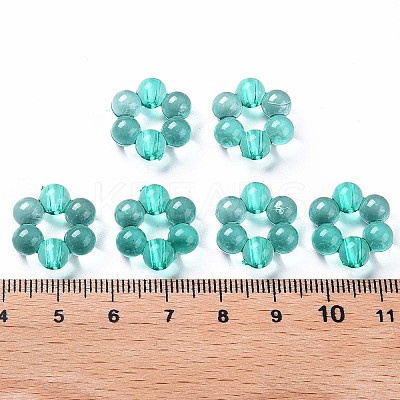 Transparent Acrylic Bead Frames LS-TACR-S153-01A-68-1