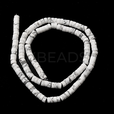 Natural Howlite Beads Strands G-Z089-A02-1