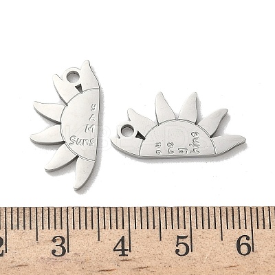 304 Stainless Steel Pendants STAS-C155-11P-1