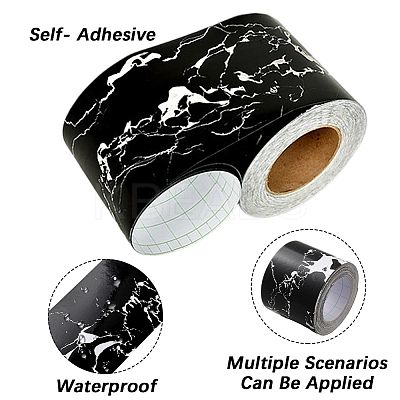 PVC Waterproof and Moisture-Proof Sticker DIY-WH20002-641B-1
