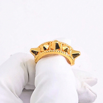 Brass Cuff Open Rings for Women ZU9603-1