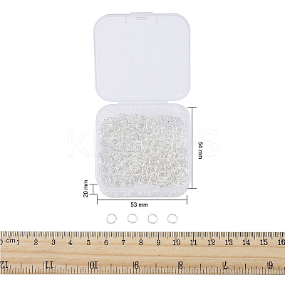 Iron Open Jump Rings IFIN-YW0001-08S-1
