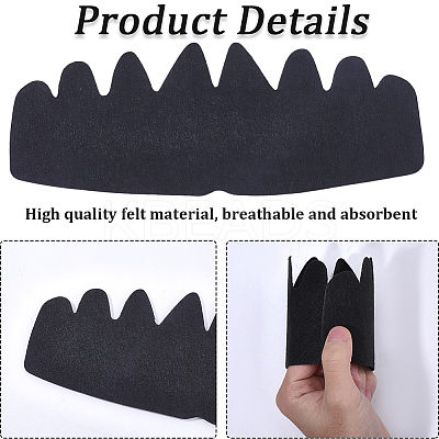 Felt Hat Shaper Insert for Baseball Caps FIND-CP0003-66A-02-1