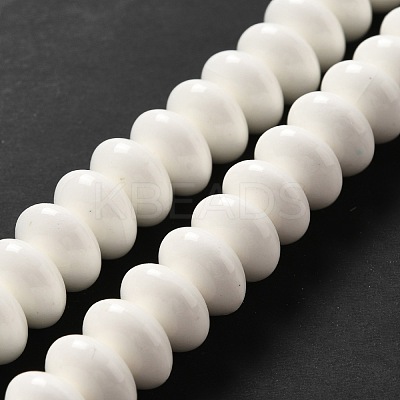 Glazed Porcelain Beads PORC-E017-02K-1