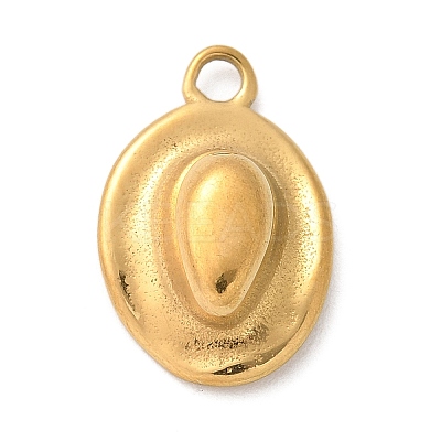 304 Stainless Steel Pendants STAS-F349-04G-1