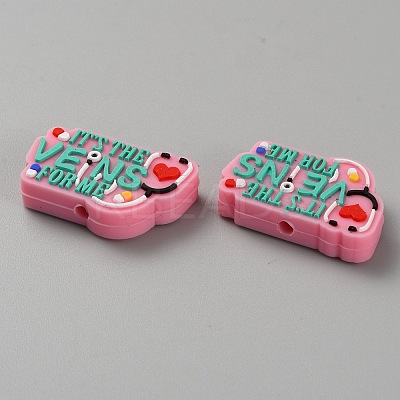 Food Grade Silicone Focal Beads SIL-CJC0005-06A-1