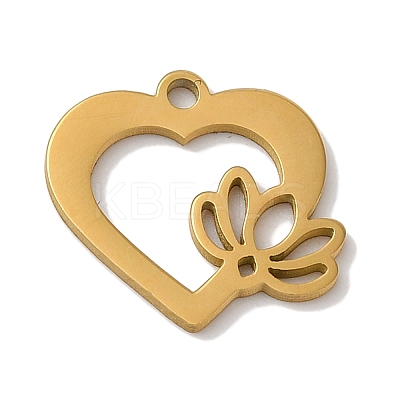 304 Stainless Steel Charms STAS-U010-02G-1