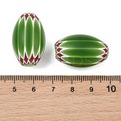 Handmade Millefiori Glass Beads GL-CBAAE72-01A-05-1