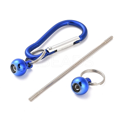 Aluminum Climbing Carabiners LS-AJEW-B025-02-1