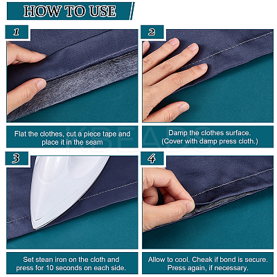 3 Rolls 3 Style Non-Woven Interfacing OCOR-BC0005-30A-1