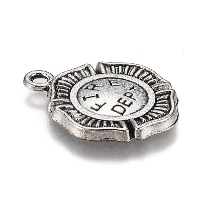 Tibetan Style Alloy Pendants PALLOY-H190-03AS-1