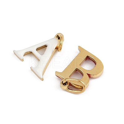 26Pcs 304 Stainless Steel Enamel Pendants STAS-L298-02G-1