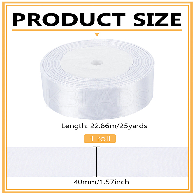 25 Yards Single Face Solid Color Satin Ribbon OCOR-LP0002-66-1