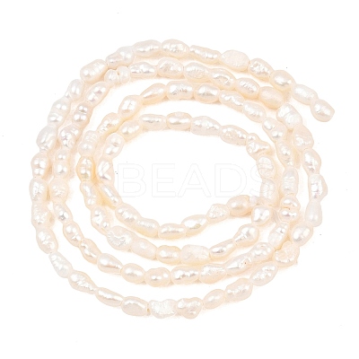 Natural Cultured Freshwater Pearl Beads Strands PEAR-D003-01D-01-1