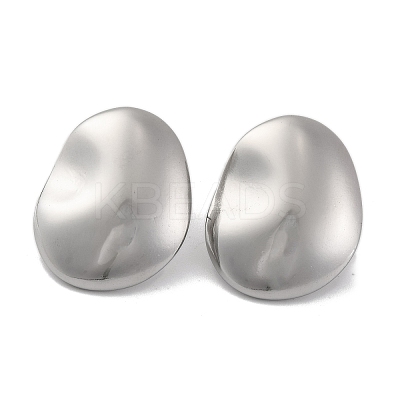 Non-Tarnish 304 Stainless Steel Stud Earrings for Women EJEW-N054-26P-1