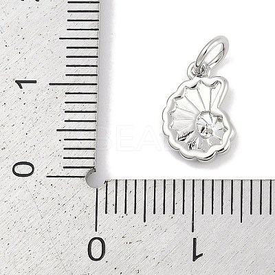 Rack Plating Brass Pendants KK-Q028-24P-1