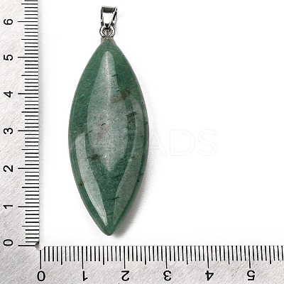 Natural Green Aventurine Big Pendants G-F820-06O-1