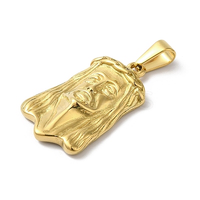 PVD Vacuum Plating 304 Stainless Steel Pendants STAS-B069-35D-G-1